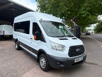 USED 2018 68 FORD TRANSIT 460 2.2 TDCi 125 Trend 17 Seat Minibus L4 H3 - EURO 6 + AIR CON AIR CON - CRUISE - ONE OWNER