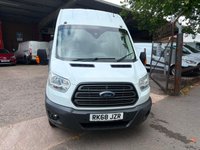 USED 2018 68 FORD TRANSIT 460 2.2 TDCi 125 Trend 17 Seat Minibus L4 H3 - EURO 6 + AIR CON AIR CON - CRUISE - ONE OWNER