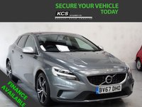 USED 2017 67 VOLVO V40 1.5 T3 R-Design Pro Hatchback 5dr Petrol Auto Euro 6 (s/s) (152 ps) SAT NAV-HTD LEATHER-BLUETOOTH