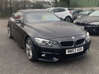 USED 2013 63 BMW 4 SERIES 2.0 420i M Sport Coupe 2dr Petrol Auto xDrive Euro 6 (s/s) (184 ps) SERVICE HISTORY, SAT NAV, FULL LEATHER HEATED SEATS, 2 KEYS