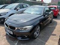 USED 2013 63 BMW 4 SERIES 2.0 420i M Sport Coupe 2dr Petrol Auto xDrive Euro 6 (s/s) (184 ps) SERVICE HISTORY, SAT NAV, FULL LEATHER HEATED SEATS, 2 KEYS