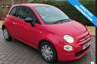 USED 2018 68 FIAT 500 1.2 Pop Hatchback 3dr Petrol Manual Euro 6 (s/s) (69 bhp) Call for details