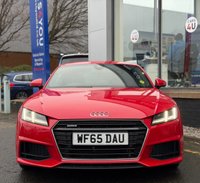 USED 2015 65 AUDI TT 2.0 TFSI S line Coupe 3dr Petrol S Tronic quattro Euro 6 (s/s) (230 ps) THIS CAR COMES WITH 6 MONTHS WARRANTY ,BREAKDOWN COVER & RECOVERY + FRONT AND REAR PARKING SENSORS +  FRONT HEATED SEATS +  BLUETOOTH CONNECTION +  CRUISE CONTROL +  DAB RADIO +  CLIMATE CONTROL +  BANG & OLUFSEN SOUND SYSTEM +  TRACTION CONTROL +  QUATTRO ALL WHEEL DRIVE +  KEYLESS START +  SAT NAVIGATION +  DAY TIME RUNNING LIGHTS +  USB CONNECTION +  PRIVACY GLASS +  PADDLE SHIFTERS +  SMART ENTRY +  CENTRAL LOCKING +  ALL DIGITAL CLUSTER +  TEECHNOLOGY PACKAGE W/ AUDI CONNECT +  AUDI PHONE B