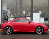 USED 2015 65 AUDI TT 2.0 TFSI S line Coupe 3dr Petrol S Tronic quattro Euro 6 (s/s) (230 ps) THIS CAR COMES WITH 6 MONTHS WARRANTY ,BREAKDOWN COVER & RECOVERY + FRONT AND REAR PARKING SENSORS +  FRONT HEATED SEATS +  BLUETOOTH CONNECTION +  CRUISE CONTROL +  DAB RADIO +  CLIMATE CONTROL +  BANG & OLUFSEN SOUND SYSTEM +  TRACTION CONTROL +  QUATTRO ALL WHEEL DRIVE +  KEYLESS START +  SAT NAVIGATION +  DAY TIME RUNNING LIGHTS +  USB CONNECTION +  PRIVACY GLASS +  PADDLE SHIFTERS +  SMART ENTRY +  CENTRAL LOCKING +  ALL DIGITAL CLUSTER +  TEECHNOLOGY PACKAGE W/ AUDI CONNECT +  AUDI PHONE B