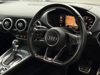 USED 2015 65 AUDI TT 2.0 TFSI S line Coupe 3dr Petrol S Tronic quattro Euro 6 (s/s) (230 ps) THIS CAR COMES WITH 6 MONTHS WARRANTY ,BREAKDOWN COVER & RECOVERY + FRONT AND REAR PARKING SENSORS +  FRONT HEATED SEATS +  BLUETOOTH CONNECTION +  CRUISE CONTROL +  DAB RADIO +  CLIMATE CONTROL +  BANG & OLUFSEN SOUND SYSTEM +  TRACTION CONTROL +  QUATTRO ALL WHEEL DRIVE +  KEYLESS START +  SAT NAVIGATION +  DAY TIME RUNNING LIGHTS +  USB CONNECTION +  PRIVACY GLASS +  PADDLE SHIFTERS +  SMART ENTRY +  CENTRAL LOCKING +  ALL DIGITAL CLUSTER +  TEECHNOLOGY PACKAGE W/ AUDI CONNECT +  AUDI PHONE B
