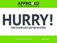 USED 2020 20 LDV V80 2.5 Eco-D LWB Luton with tail lift, 52,700 miles, 1 owner, Euro 6 diesel, 6 Speed Manual, A/C, Bluetooth, ULEZ compliant. Plus VAT @ 20%! This 2020 LDV V80 boasts a full service history, with its last service completed on 25th October 2025 at 52,601 miles, offering excellent provenance. This 2.5 Eco-D LWB Euro 5 derivative is powered by a 2.5 litre diesel engine producing 134 bhp. It comes equipped with front air conditioning and an FM-AM-MP3 player with Bluetooth connectivity. A 12 month MOT will be provided on purchase, and the vehicle is covered by a 3 month warranty.  The 2.5 Eco-D engine in this LDV V80 provides a strong perf