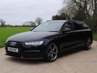 USED 2016 16 AUDI A6 AVANT 2.0 TDI ultra Black Edition Estate 5dr Diesel S Tronic Euro 6 (s/s) (190 ps) www.suffolkcarcentre.co.uk - Located at Reydon
