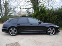 USED 2016 16 AUDI A6 AVANT 2.0 TDI ultra Black Edition Estate 5dr Diesel S Tronic Euro 6 (s/s) (190 ps) www.suffolkcarcentre.co.uk - Located at Reydon