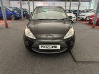 USED 2015 65 FORD KA 1.2 Zetec Black Edition Hatchback 3dr Petrol Manual Euro 6 (s/s) (69 ps) 