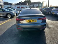 USED 2022 22 AUDI A5 2.0 TFSI 35 Black Edition Sportback 5dr Petrol S Tronic Euro 6 (s/s) (150 ps) ** RAC BUYSURE INSPECTED **