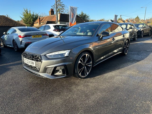 2022 22 Audi A5 2.0 TFSI 35 Black Edition Sportback 5dr Petrol S Tronic Euro 6 (s/s) (150 ps)