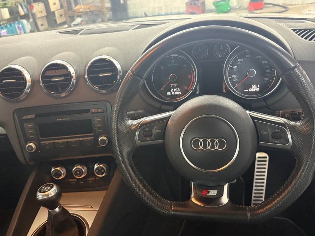 USED 2014 14 AUDI TT 2.0 TDI S line Coupe 3dr Diesel Manual quattro Euro 5 (170 ps) 