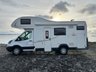 USED 2017 FORD ROLLER TEAM ZEFIRO 675 - lovely 6 berth with 6 belts and only 16,500 miles! Generous overact double bed, central dinette which converts effortlessly into another double bed, fully equipped kitchen including hob, oven, grill, fridge freezer and ample storage. Moving further back we have a washroom with separate shower, bunk beds and garage which can be accessed both internally and externally. Fabulous fun for all the family! Comes fully serviced and includes habitation report for peace of mind. Up to 7 years finance and warranty packages available. Yours for �&pound;41,995 DIMENSIONS - LENGTH - 6.87M, W - 2.31M, HEIGHT - 3.2M 