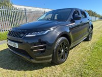 USED 2019 19 LAND ROVER RANGE ROVER EVOQUE 2.0 D150 R-Dynamic S SUV 5dr Diesel Auto 4WD Euro 6 (s/s) (150 ps) LAND ROVER SERVICE HISTORY , SAT NAV . CRUISE ,BLUETOOTH, DAB , USB , CAMERA