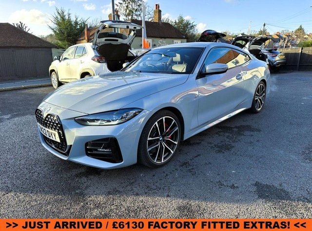2022 22 BMW 4 Series 2.0 420i M Sport Coupe 2dr Petrol Auto Euro 6 (s/s) (184 ps)