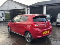 USED 2018 68 MITSUBISHI MIRAGE 1.2 4 Hatchback 5dr Petrol CVT Euro 6 (s/s) (79 ps) PARKING SENSORS+ PRIVACY GLASS+ CRUISE CONTROL+ CLIMATE CONTROL+ FRONT HEATED SEATS+ START/STOP+ KEYLESS+ FOLDING WING MIRRORS+ AUTO WIPERS+ AUTO HEADLIGHTS+ APPLE CAR PLAY+ BLUETOOTH+ SAT NAV+ DAB+ 15 INCH ALLOY WHEELS+