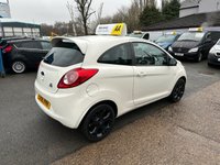 USED 2016 16 FORD KA 1.2 Zetec White Edition Hatchback 3dr Petrol Manual Euro 6 (s/s) (69 ps) &pound;35 ROAD TAX. ULEZ COMPLIANT. RECENTLY SERVICED.