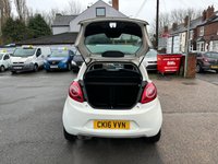 USED 2016 16 FORD KA 1.2 Zetec White Edition Hatchback 3dr Petrol Manual Euro 6 (s/s) (69 ps) &pound;35 ROAD TAX. ULEZ COMPLIANT. RECENTLY SERVICED.