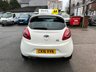 USED 2016 16 FORD KA 1.2 Zetec White Edition Hatchback 3dr Petrol Manual Euro 6 (s/s) (69 ps) &pound;35 ROAD TAX. ULEZ COMPLIANT. RECENTLY SERVICED.