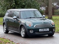 USED 2008 08 MINI CLUBMAN 1.6 Cooper Estate 5dr Petrol Manual Euro 4 (120 ps) 