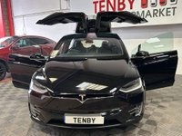 USED 2019 19 TESLA MODEL X 100D (Dual Motor) SUV 5dr Electric Auto 4WDE (417 bhp) HTD STEERING+SMART AIR SUSPENSION