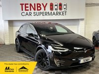 USED 2019 19 TESLA MODEL X 100D (Dual Motor) SUV 5dr Electric Auto 4WDE (417 bhp) HTD STEERING+SMART AIR SUSPENSION
