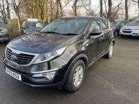 USED 2013 13 KIA SPORTAGE 1.7 CRDi EcoDynamics 1 SUV 5dr Diesel Manual 2WD Euro 5 (s/s) (114 bhp) A WELL PRESENTED SPORTAGE