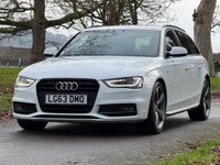 USED 2013 63 AUDI A4 AVANT 2.0 TDI Black Edition Estate 5dr Diesel Multitronic Euro 5 (s/s) (150 ps) 