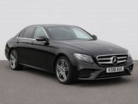 USED 2018 A MERCEDES-BENZ E-CLASS 3.0 E350d V6 AMG Line (Premium Plus) Saloon 4dr Diesel G-Tronic+ 4MATIC Euro 6 (s/s) (258 ps) 1 FORMER KEEPER, PAN ROOF