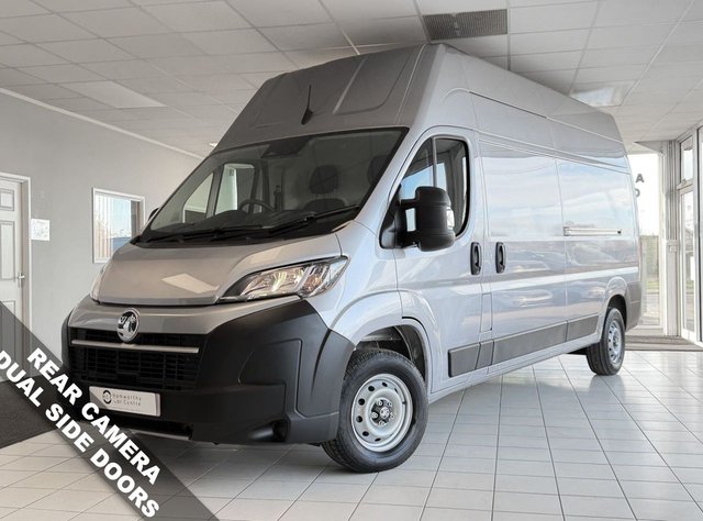 View our Vauxhall Movano 2.2 CDTi 3500 BiTurbo Prime Panel Van 5dr Diesel Manual L3 H3 LONG AND HIGH ROOF Euro 6 (s/s) (140 ps)
