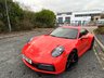USED 2019 19 PORSCHE 911 3.0T 992 Carrera 4S Coupe 2dr Petrol PDK 4WD Euro 6 (s/s) (450 ps)-Factory Extras Worth �&pound;9,027-1 Owner From New-Finished In Lava Orange-Bordeaux Red Two Tone Leather Upholstery-Sport Design Sideskirts-Porsche Logo Painted In High Gloss Black-Privacy Glass-Electric Folding Exterior Mirrors-Sports Exhaust System In Black-20-21 Inch Carrera S Alloy Wheels In Gloss Black-Automatic Dimming Interior & Exterior Mirrors-Front & Rear Park Assist With Reversing Camera-Porsche Entry & Drive-Homelink-Gt Sport Heated Steering Wheel In Leather-4 Way Electric Sports Seats-Bose Surround Sound System-A Real One Off 992. 