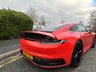 USED 2019 19 PORSCHE 911 3.0T 992 Carrera 4S Coupe 2dr Petrol PDK 4WD Euro 6 (s/s) (450 ps)-Factory Extras Worth �&pound;9,027-1 Owner From New-Finished In Lava Orange-Bordeaux Red Two Tone Leather Upholstery-Sport Design Sideskirts-Porsche Logo Painted In High Gloss Black-Privacy Glass-Electric Folding Exterior Mirrors-Sports Exhaust System In Black-20-21 Inch Carrera S Alloy Wheels In Gloss Black-Automatic Dimming Interior & Exterior Mirrors-Front & Rear Park Assist With Reversing Camera-Porsche Entry & Drive-Homelink-Gt Sport Heated Steering Wheel In Leather-4 Way Electric Sports Seats-Bose Surround Sound System-A Real One Off 992. 