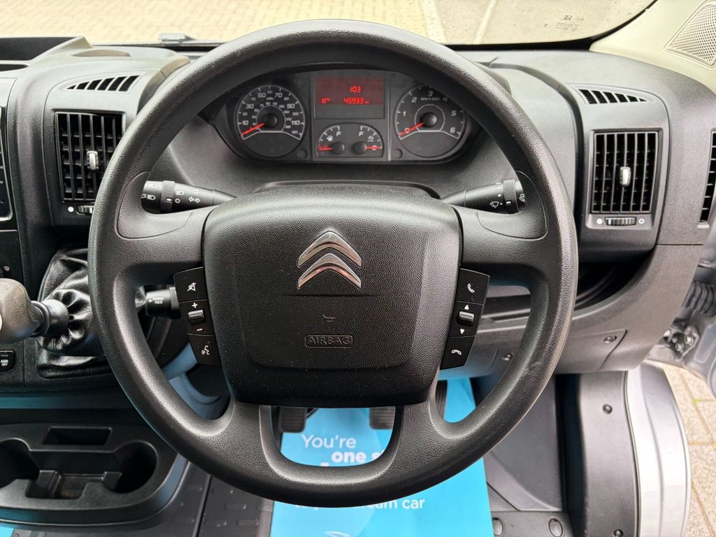 USED 2023 23 CITROEN RELAY 35 ENTERPRISE 2.2BlueHDi EU6 S/S L3 H2 140ps *AIRCON*SATNAV*SENSORS*AUTO LIGHTS AND WIPERS*E/P* L3H2-EU6-AIRCON-SATNAV-SENSORS