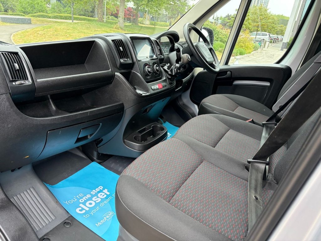 USED 2023 23 CITROEN RELAY 35 ENTERPRISE 2.2BlueHDi EU6 S/S L3 H2 140ps *AIRCON*SATNAV*SENSORS*AUTO LIGHTS AND WIPERS*E/P* L3H2-EU6-AIRCON-SATNAV-SENSORS