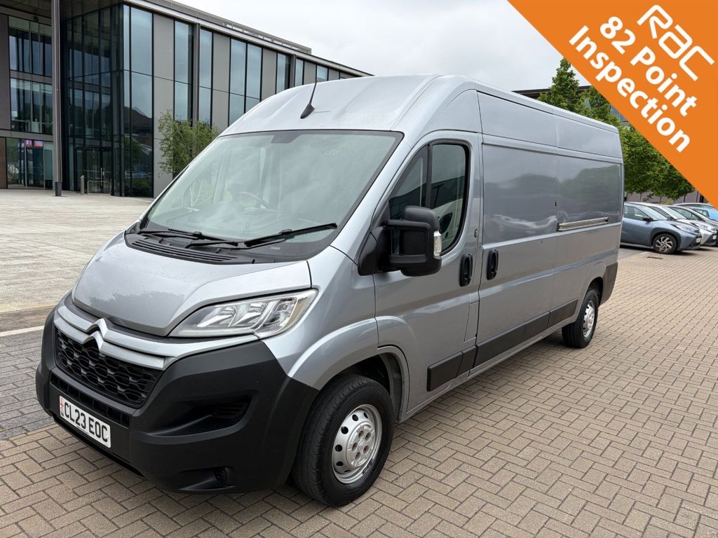 USED 2023 23 CITROEN RELAY 35 ENTERPRISE 2.2BlueHDi EU6 S/S L3 H2 140ps *AIRCON*SATNAV*SENSORS*AUTO LIGHTS AND WIPERS*E/P* L3H2-EU6-AIRCON-SATNAV-SENSORS