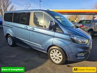 USED 2020 FORD TOURNEO CUSTOM 2.0 320 EcoBlue Titanium Double Cab Minibus with 44,000 miles, Euro 6 Disabled Access, 6 Seats, great spec incl Alloys, Cruise & Sensors. NO VAT This 2020 Ford Tourneo Custom Titanium presents a superb opportunity, boasting exceptionally low mileage for its age with only 44,000 miles recorded and having been owned by just one careful keeper. This versatile vehicle is equipped with a robust 2.0L Diesel engine, meeting the Euro 6 emission class, and offers ample space for up to eight occupants. Its Titanium trim level ensures a comfortable and convenient experience, featuring front and rear compartment manual air conditioning for all passe