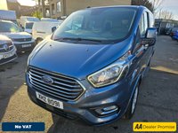USED 2020 FORD TOURNEO CUSTOM 2.0 320 EcoBlue Titanium Double Cab Minibus with 44,000 miles, Euro 6 Disabled Access, 6 Seats, great spec incl Alloys, Cruise & Sensors. NO VAT This 2020 Ford Tourneo Custom Titanium presents a superb opportunity, boasting exceptionally low mileage for its age with only 44,000 miles recorded and having been owned by just one careful keeper. This versatile vehicle is equipped with a robust 2.0L Diesel engine, meeting the Euro 6 emission class, and offers ample space for up to eight occupants. Its Titanium trim level ensures a comfortable and convenient experience, featuring front and rear compartment manual air conditioning for all passe
