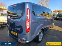 USED 2020 FORD TOURNEO CUSTOM 2.0 320 EcoBlue Titanium Double Cab Minibus with 44,000 miles, Euro 6 Disabled Access, 6 Seats, great spec incl Alloys, Cruise & Sensors. NO VAT This 2020 Ford Tourneo Custom Titanium presents a superb opportunity, boasting exceptionally low mileage for its age with only 44,000 miles recorded and having been owned by just one careful keeper. This versatile vehicle is equipped with a robust 2.0L Diesel engine, meeting the Euro 6 emission class, and offers ample space for up to eight occupants. Its Titanium trim level ensures a comfortable and convenient experience, featuring front and rear compartment manual air conditioning for all passe