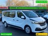 USED 2020 70 RENAULT TRAFIC 2.0 dCi ENERGY 30 Sport Nav LWB 9-seat Double Cab, 69,000 miles, 1 owner, Euro 6, Air Conditioning, Cruise, Touchscreen, rear sensors. NO VAT! This 2020 Renault Trafic Sport Nav is a rare find, having had only one owner since new. This nine seater panel van is powered by a 2.0L Diesel engine and meets Euro 6 emission standards. It comes with a 3 month warranty for your peace of mind, and a 12 month MOT will be provided upon purchase, ensuring its roadworthiness. Notable features include rear parking sensors with parking assistance, the MediaNav Evolution 7in touchscreen multimedia system with Bluetooth connectivity, and manual air cond