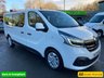 USED 2020 70 RENAULT TRAFIC 2.0 dCi ENERGY 30 Sport Nav LWB 9-seat Double Cab, 69,000 miles, 1 owner, Euro 6, Air Conditioning, Cruise, Touchscreen, rear sensors. NO VAT! This 2020 Renault Trafic Sport Nav is a rare find, having had only one owner since new. This nine seater panel van is powered by a 2.0L Diesel engine and meets Euro 6 emission standards. It comes with a 3 month warranty for your peace of mind, and a 12 month MOT will be provided upon purchase, ensuring its roadworthiness. Notable features include rear parking sensors with parking assistance, the MediaNav Evolution 7in touchscreen multimedia system with Bluetooth connectivity, and manual air cond