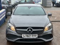 USED 2017 67 MERCEDES-BENZ A-CLASS 2.1 A200d AMG Line Hatchback 5dr Diesel 7G-DCT Euro 6 (s/s) (136 ps) GREAT SERVICE HISTORY WITH THIS CAR