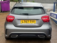 USED 2017 67 MERCEDES-BENZ A-CLASS 2.1 A200d AMG Line Hatchback 5dr Diesel 7G-DCT Euro 6 (s/s) (136 ps) GREAT SERVICE HISTORY WITH THIS CAR