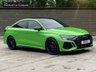 USED 2021 R AUDI RS3 2.5 TFSI Carbon Black Saloon 4dr Petrol S Tronic quattro Euro 6 (s/s) (400 ps) CARBON BLACK EDITION