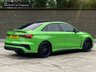 USED 2021 R AUDI RS3 2.5 TFSI Carbon Black Saloon 4dr Petrol S Tronic quattro Euro 6 (s/s) (400 ps) CARBON BLACK EDITION