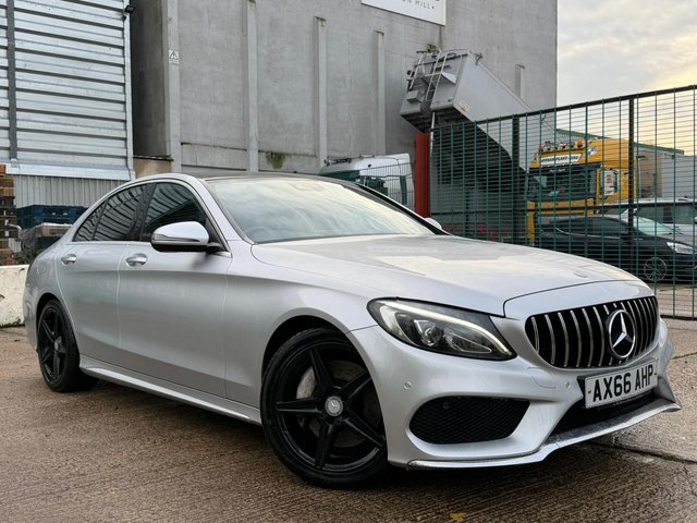 2016 66 MERCEDES-BENZ C CLASS 2.1 C250d AMG Line (Premium Plus) G-Tronic+ Euro 6 (s/s) 4dr PAN ROOF BURMINSTER SOUND RCAM