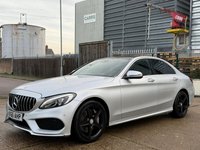 USED 2016 66 MERCEDES-BENZ C CLASS 2.1 C250d AMG Line (Premium Plus) G-Tronic+ Euro 6 (s/s) 4dr PAN ROOF BURMINSTER SOUND RCAM
