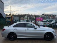 USED 2016 66 MERCEDES-BENZ C CLASS 2.1 C250d AMG Line (Premium Plus) G-Tronic+ Euro 6 (s/s) 4dr PAN ROOF BURMINSTER SOUND RCAM