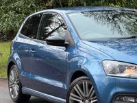 USED 2015 15 VOLKSWAGEN POLO 1.4 TSI BlueMotion Tech ACT BlueGT Hatchback 3dr Petrol Manual Euro 6 (s/s) (150 ps) 
