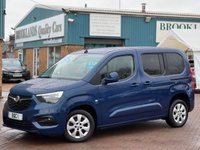 USED 2021 21 VAUXHALL COMBO LIFE 1.5 Turbo D SE MPV Night Blue Diesel Manual Euro 6 (s/s) (7 Seat) (100 ps) 7 Seater Great Spec inc DAB RADIO with Bluetooth and Reverse Camera 6 Speed Full Service History