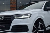 USED 2019 19 AUDI Q7 3.0 TDI V6 50 Black Edition SUV 5dr Diesel Tiptronic quattro Euro 6 (s/s) (286 ps) PAN ROOF / MATRIX LED / BOSE